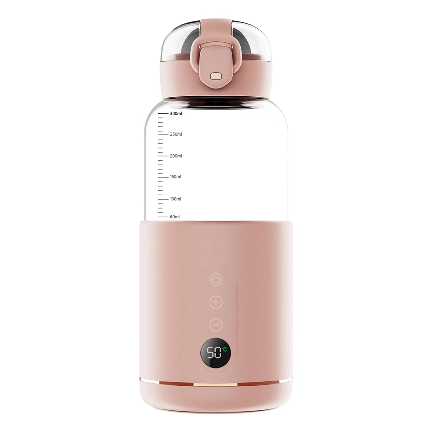 Portable Bottle Warmer For Baby Milk USB Charge With Temperature Adjustable